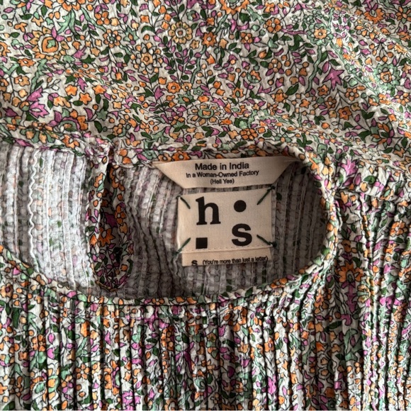 Harper Sage Women’s Kaleidoscope Blouse- Lavender Ochre - Picture 2 of 15